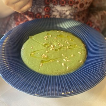 Chart House - Avocado asparagus cold soup - Seafood Near Me - Redondo Beach, California