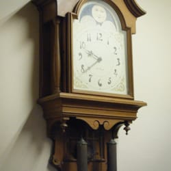 Peace Dale Library - Cool old clock