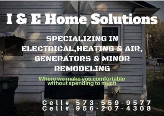 Slide of I&E Home Solutions