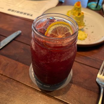 Yardbird - Blackberry bourbon Lemonade - Southern Near Me - Dallas, Texas