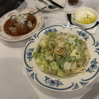Teresa's Ristorante - Arancini and full caesar salad - Italian Near Me - Woburn, Massachusetts Teresa's Ristorante - Arancini and full caesar salad - Italian Near Me - Woburn, Massachusetts