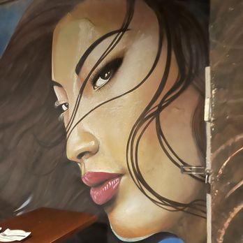 Trike Noodle - Bar area mural - Thai Near Me - Chicago, Illinois