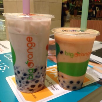 Big Orange Bubble Tea - Red bean bubble tea and Rainbow smoothie - Juice Bars & Smoothies Near Me - Tukwila, Washington