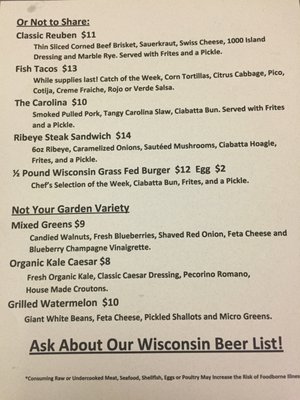Menu photo 1 Aurora Borealis Restaurant Manitowish Waters, WI Menu photo 1 Aurora Borealis Restaurant Manitowish Waters, WI