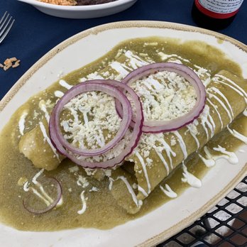 Cielito Lindo - Chicken Enchiladas with verde sauce. - New Mexican Cuisine Near Me - Medford, New Jersey
