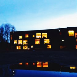 Westerdals-bygget - Bygget på kveldstid
