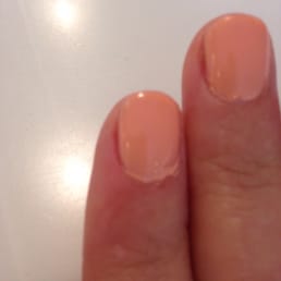 Awful shellac, right after it was done.