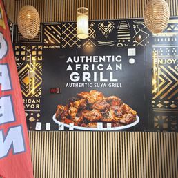 Project Suya - Décor 5/5 - menu, fried chicken, bbq wings, chicken wings, bbq chicken, poultry, chicken wings and fried chicken, fried chicken wings, chicken - African Near Me - Silver Spring, Maryland