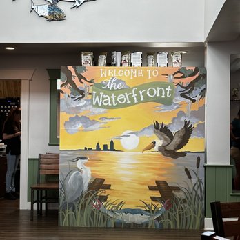 The Waterfront - Interior - Seafood Near Me - Daphne, Alabama The Waterfront - Interior - Seafood Near Me - Daphne, Alabama