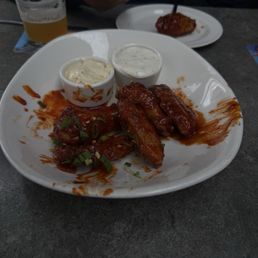 Wings korean and bbq