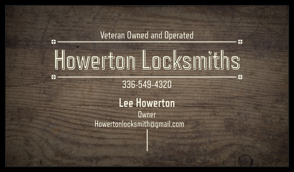 HOWERTON LOCKSMITHS Updated September 2024 Crestline Dr, High Point