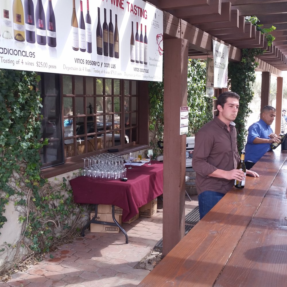 L.A. Cetto - Outside Wine Tasting Area - Wine Tasting Room Near Me - Tijuana, BCN