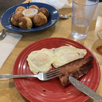 The Old European Restaurant - German Sausage, Eggs Over Easy, Stuffed Savory Aebleskivers - Breakfast & Brunch Near Me - Post Falls, Idaho