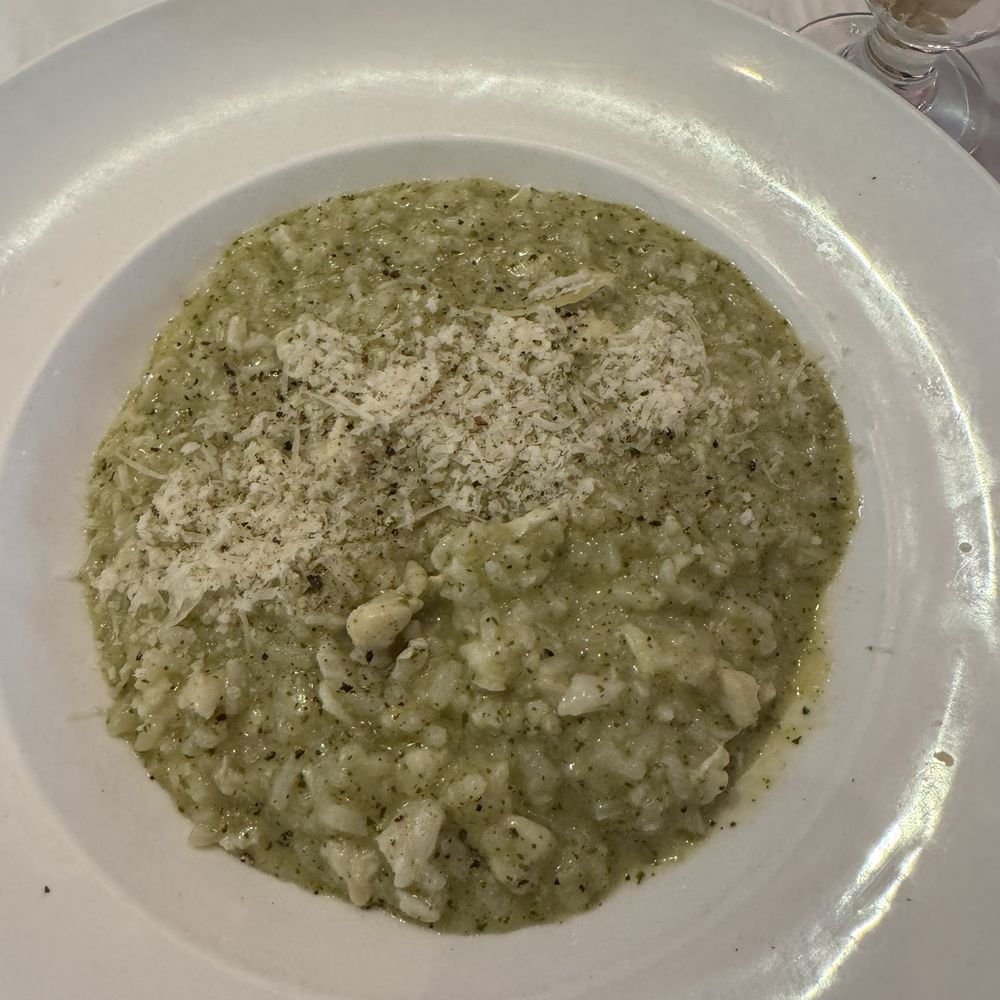 Crab and Pesto Risotto
