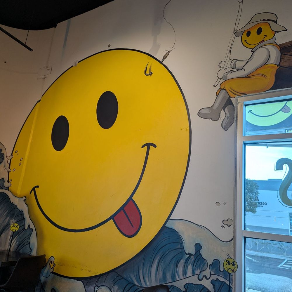 SkinnyFATS - Fun murals all over the restaurant - New American Near Me - Las Vegas, Nevada