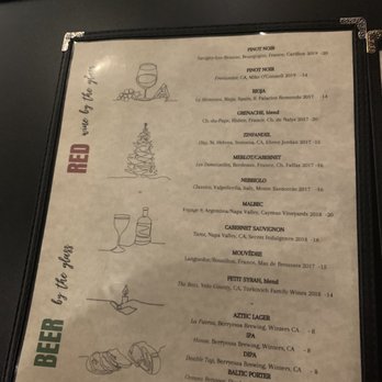 Davis Wine Bar - Menu - Wine Bars Near Me - Davis, California