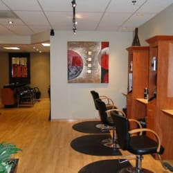 Laschi Hairstylists & Day Spa - Front salon floor area.