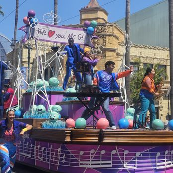Better Together A Pixar Pals Celebration - The movie Soul Float - Amusement Parks Near Me - Anaheim, California
