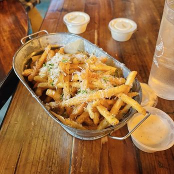 Sids Garage - Truffle Parmesan Fries - Burgers Near Me - Meridian, Idaho