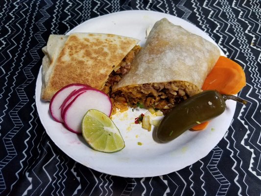 Tacos de Valle al carbón by null