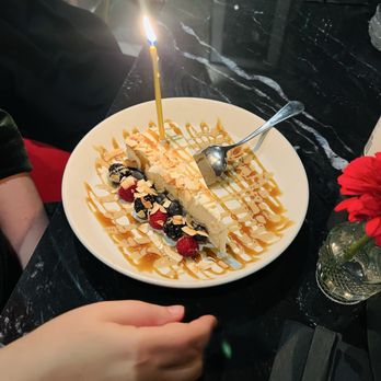 Nua - Birthday desert. - Middle Eastern Near Me - Beverly Hills, California Nua - Birthday desert. - Middle Eastern Near Me - Beverly Hills, California