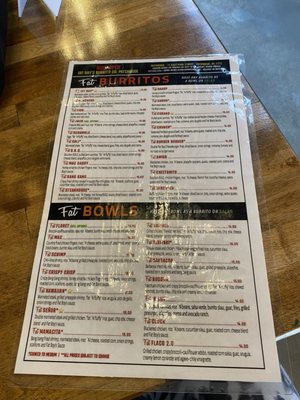 Menu photo 4 Fat Boys Burrito Patchogue, NY Menu photo 4 Fat Boys Burrito Patchogue, NY