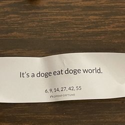 Clever fortunes!