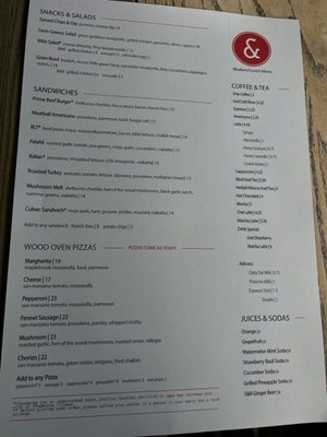 Menu photo 5 Steel & Rye Milton, MA
