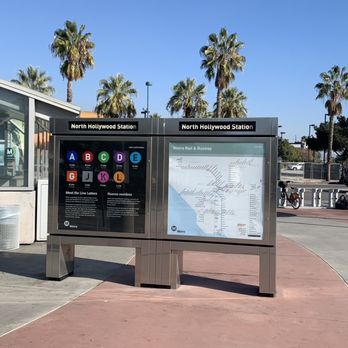 Metro B Line - North Hollywood station - Public Transportation Near Me - North Hollywood, California Metro B Line - North Hollywood station - Public Transportation Near Me - North Hollywood, California