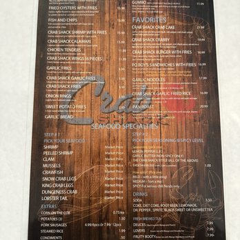 The Crab Shack - Menu - Cajun/Creole Near Me - Cypress, California The Crab Shack - Menu - Cajun/Creole Near Me - Cypress, California