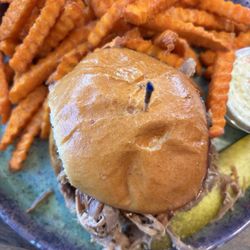 Pit and Pub - Barbecued brisket.