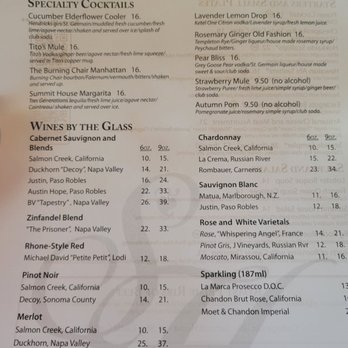 Summit House - Cocktail menu - Steakhouses Near Me - Fullerton, California Summit House - Cocktail menu - Steakhouses Near Me - Fullerton, California