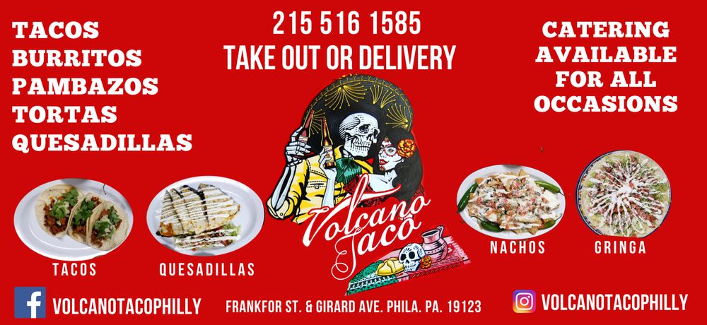 Volcano Tacos Logo