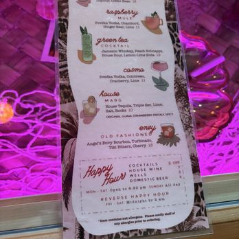 Revival House - Menu - Cocktail Bars Near Me - Omaha, Nebraska