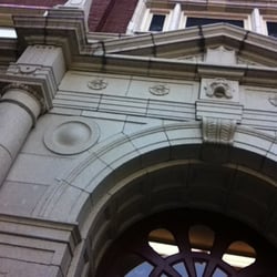 Sullivan High School - Front door of Sullivan Highschool.