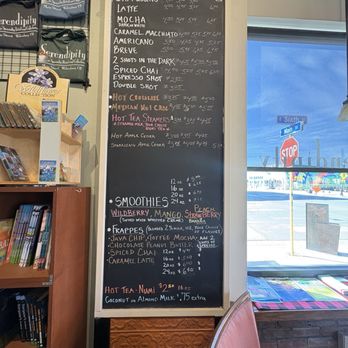 Serendipity - Menu - Coffee & Tea Near Me - Walsenburg, Colorado