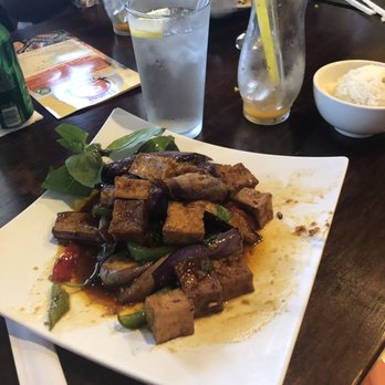 Hunsa Thai Kitchen - Eggplant w tofu - Thai Near Me - Seabrook, Texas