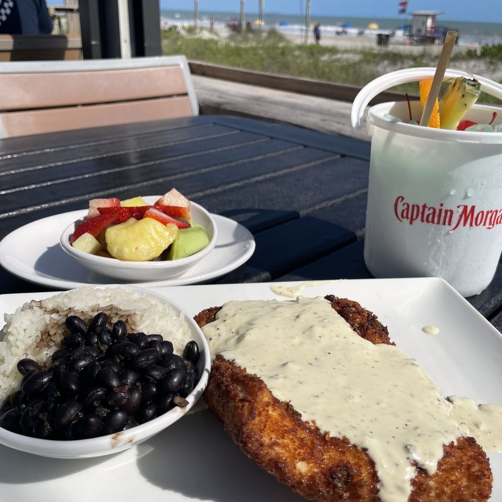 Coconuts On The Beach - Jalapeño crusted Mahi - Bars Near Me - Cocoa Beach, Florida Coconuts On The Beach - Jalapeño crusted Mahi - Bars Near Me - Cocoa Beach, Florida