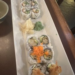 Spicy Shrimp Roll and East Roll