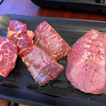 Yakiniku Sizzle - Prime Short Rib, Harami and Wagyu Tongue - Japanese Near Me - Honolulu, Hawaii
