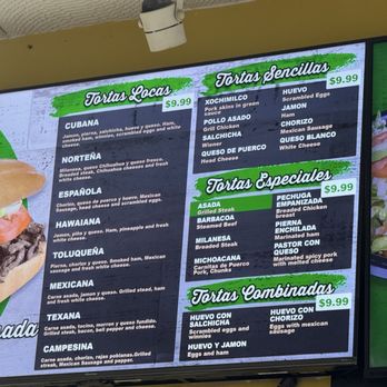 Las Tortas Locas - Menu - Mexican Near Me - Marietta, Georgia Las Tortas Locas - Menu - Mexican Near Me - Marietta, Georgia