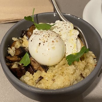 Undercurrent Coffee - Grit bowl with a perfect egg - Coffee & Tea Near Me - Charlotte, North Carolina Undercurrent Coffee - Grit bowl with a perfect egg - Coffee & Tea Near Me - Charlotte, North Carolina