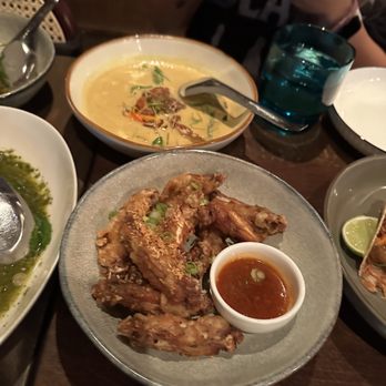 Chalong - Chicken wings and Crab Curry - Thai Near Me - New York, New York