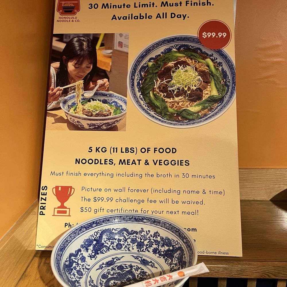 Honolulu Noodle & Co - Ramen Near Me - Honolulu, Hawaii
