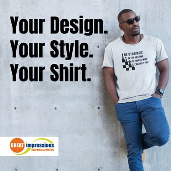 Great Impressions - T-shirts for all occasions - Graphic Design Near Me - Milwaukee, Wisconsin Great Impressions - T-shirts for all occasions - Graphic Design Near Me - Milwaukee, Wisconsin