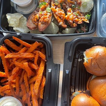 Cactus Club Cafe - Potato skins, yam fries and mini burgers - Canadian (New) Near Me - North Vancouver, British Columbia Cactus Club Cafe - Potato skins, yam fries and mini burgers - Canadian (New) Near Me - North Vancouver, British Columbia