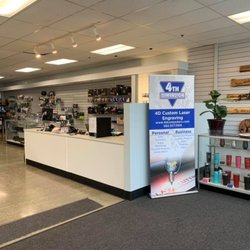 Sales counter in our beautiful new space