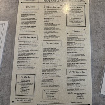 Twisted Fork Brunch Company - Menu - Breakfast & Brunch Near Me - Bellmore, New York