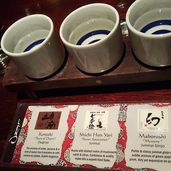 Ozumo - Richness and Depth -- sake flight - Sushi Bars Near Me - San Francisco, California Ozumo - Richness and Depth -- sake flight - Sushi Bars Near Me - San Francisco, California