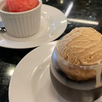 Japanese BBQ Yoshi - Coffee ice cream and jelly, watermelon sorbet - Barbeque Near Me - Honolulu, Hawaii Japanese BBQ Yoshi - Coffee ice cream and jelly, watermelon sorbet - Barbeque Near Me - Honolulu, Hawaii